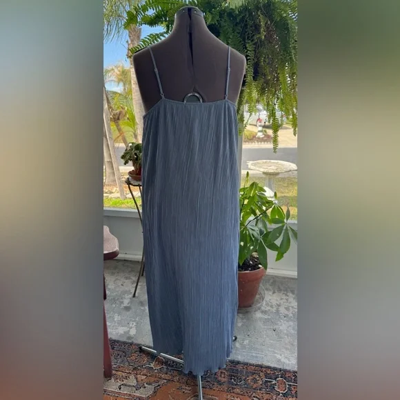 Madewell The Goldie Dress in Plissé - Picture 6 of 14